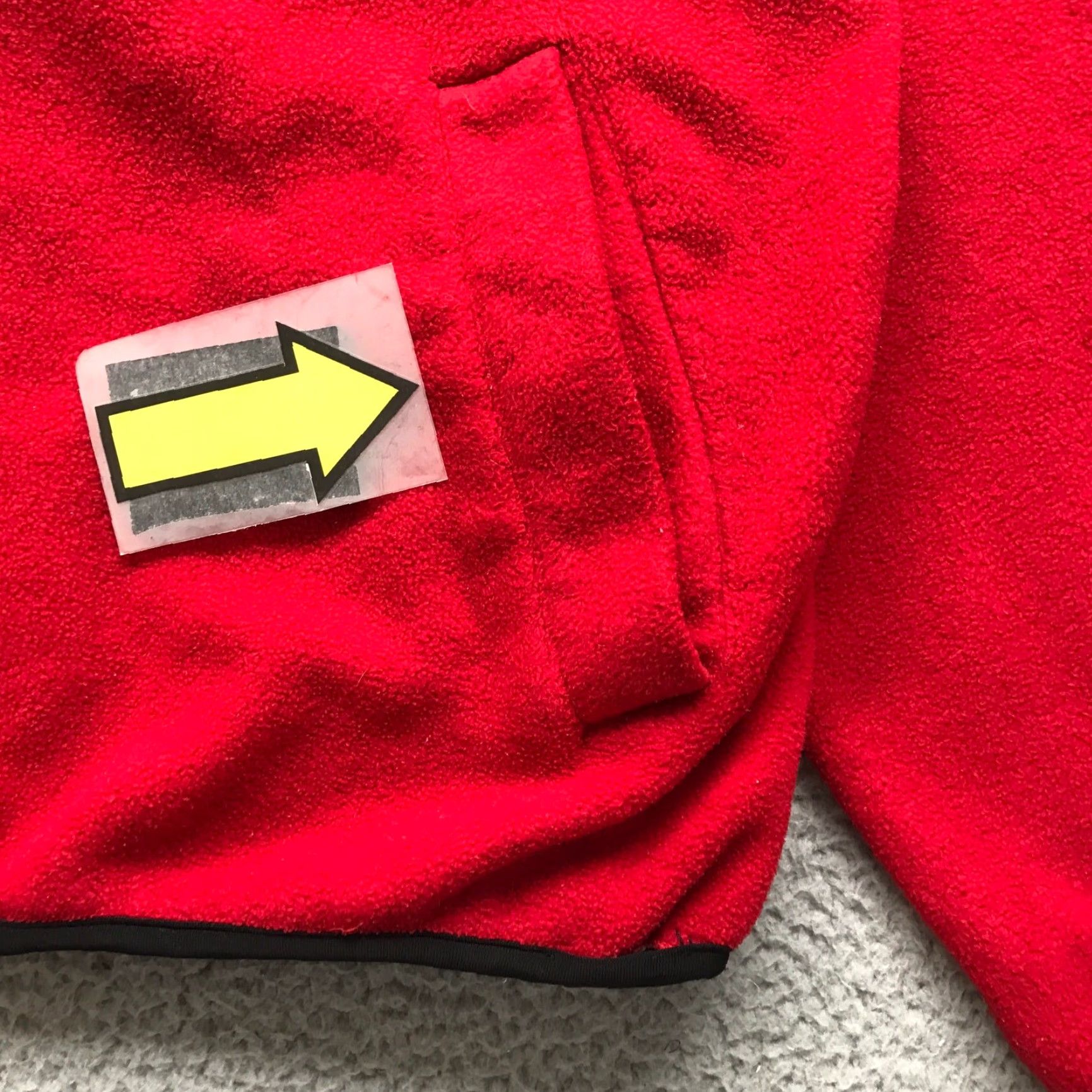 Ralph Lauren VINTAGE Chaps Ralph Lauren Fleece 1/4 Zip Pullover Sweater Men M Red Logo Knit Warm Casual Mens 1990s 80s Retro Vintage Size US M / EU 48-50 / 2 - 4 Thumbnail