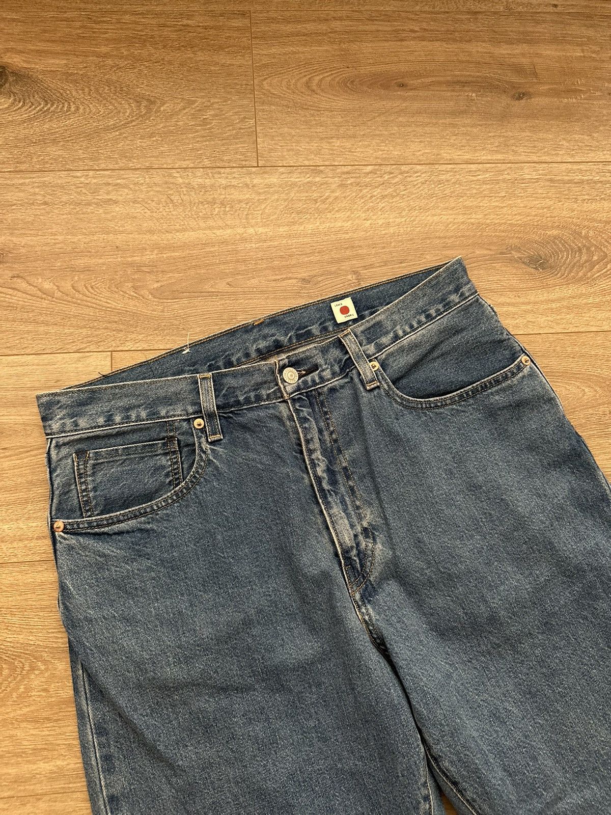 Levi's 🔥LEVIS JAPAN FABRIC SELVEDGE JEANS🔥 Size US 32 / EU 48 - 9 Thumbnail