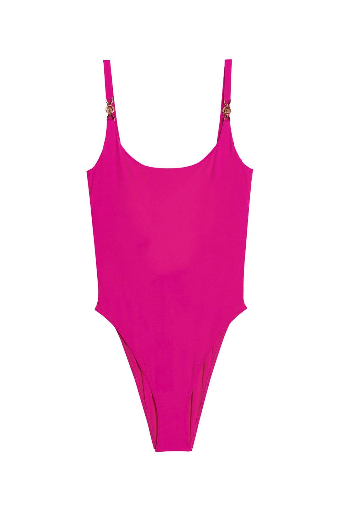 image of Versace 'medusa' Swimsuit in Fuchsia, Women's (Size Small)