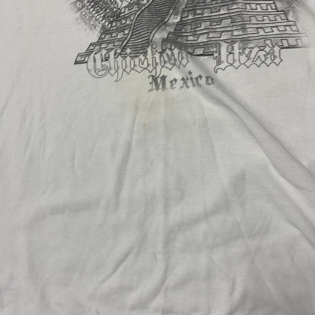 Other White vintage 90s Aztec print t-shirt aztec Size US XXL / EU 58 / 5 - 3 Thumbnail