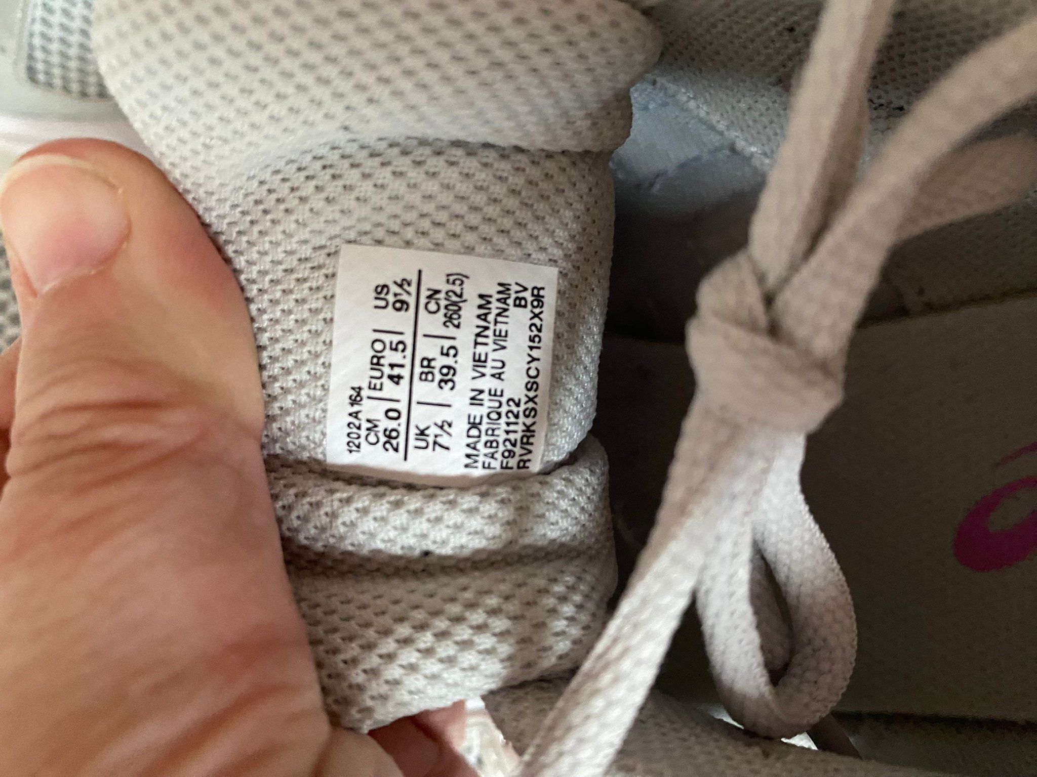 Asics Asics Women's GEL-1130 1202A164-020 GLACIER GREY/PURE SILVER Size US 9.5 / IT 39.5 - 4 Thumbnail