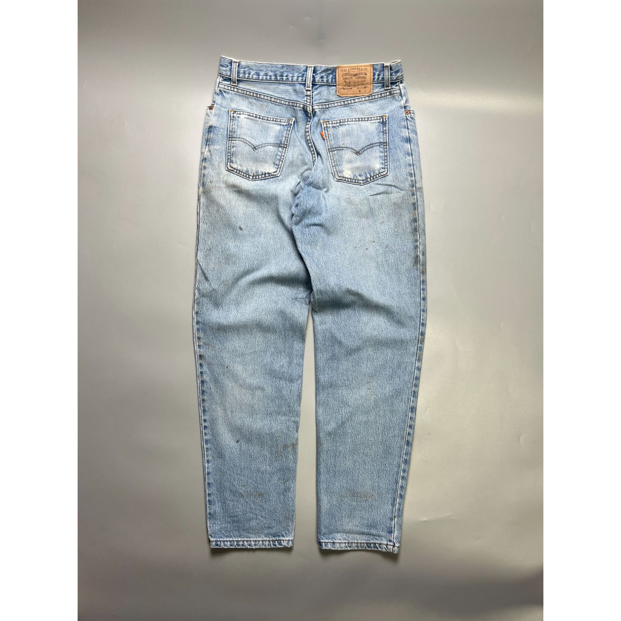Levi's Vintage Clothing Levi’s 726 Vintage Distressed Denim Jeans Pants (Y1062) Size US 33 - 12 Thumbnail