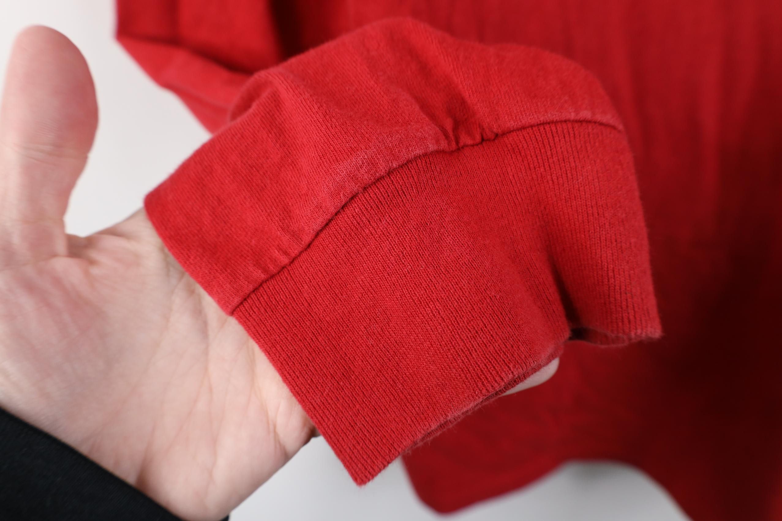 Nike Vintage Y2K Nike Scott Center Swoosh Long Sleeve T-Shirt Red Size US S / EU 44-46 / 1 - 8 Thumbnail