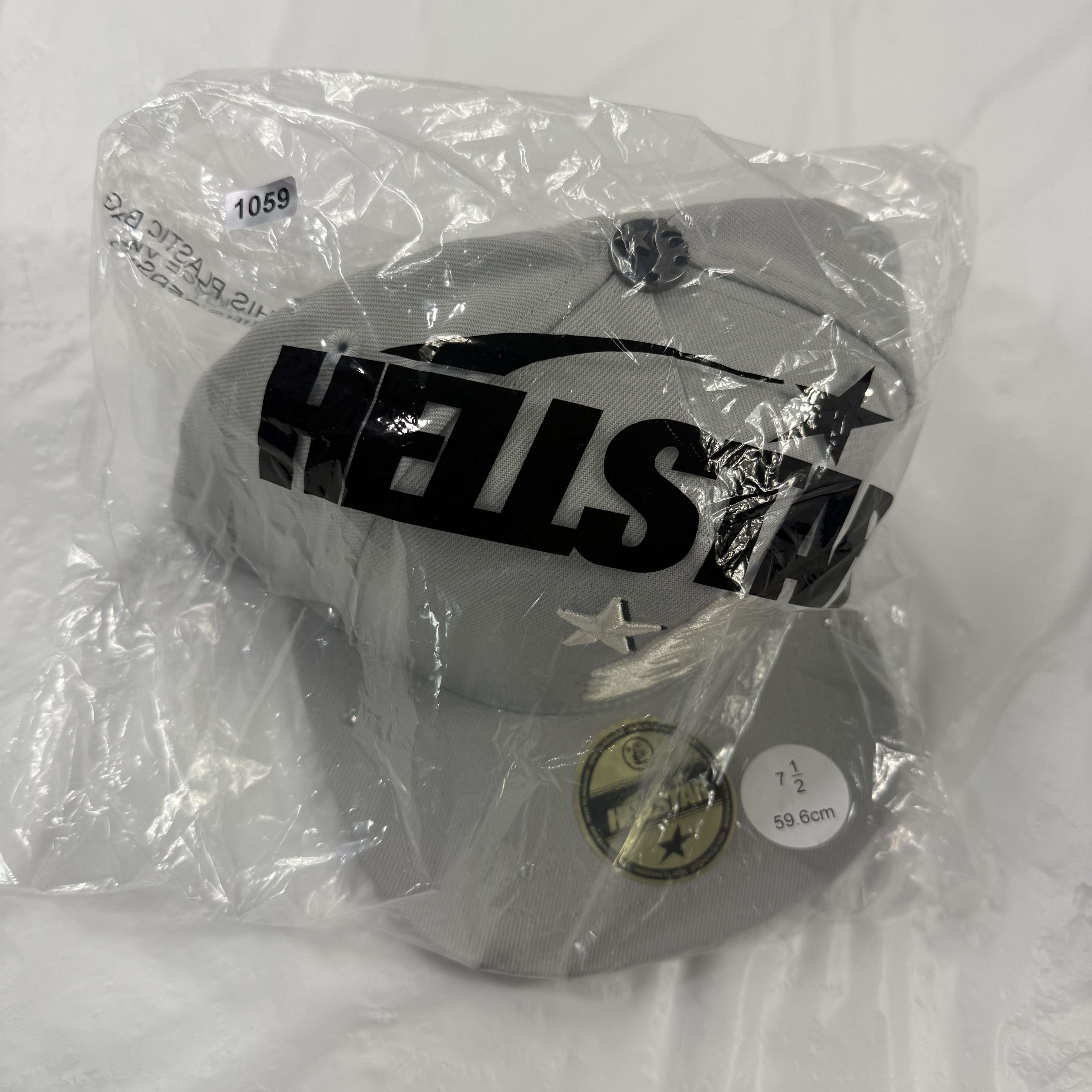 HELLSTAR Hellstar Path to Paradise Rhinestone Fitted Hat Size 7 1/2 Size ONE SIZE - 9 Thumbnail
