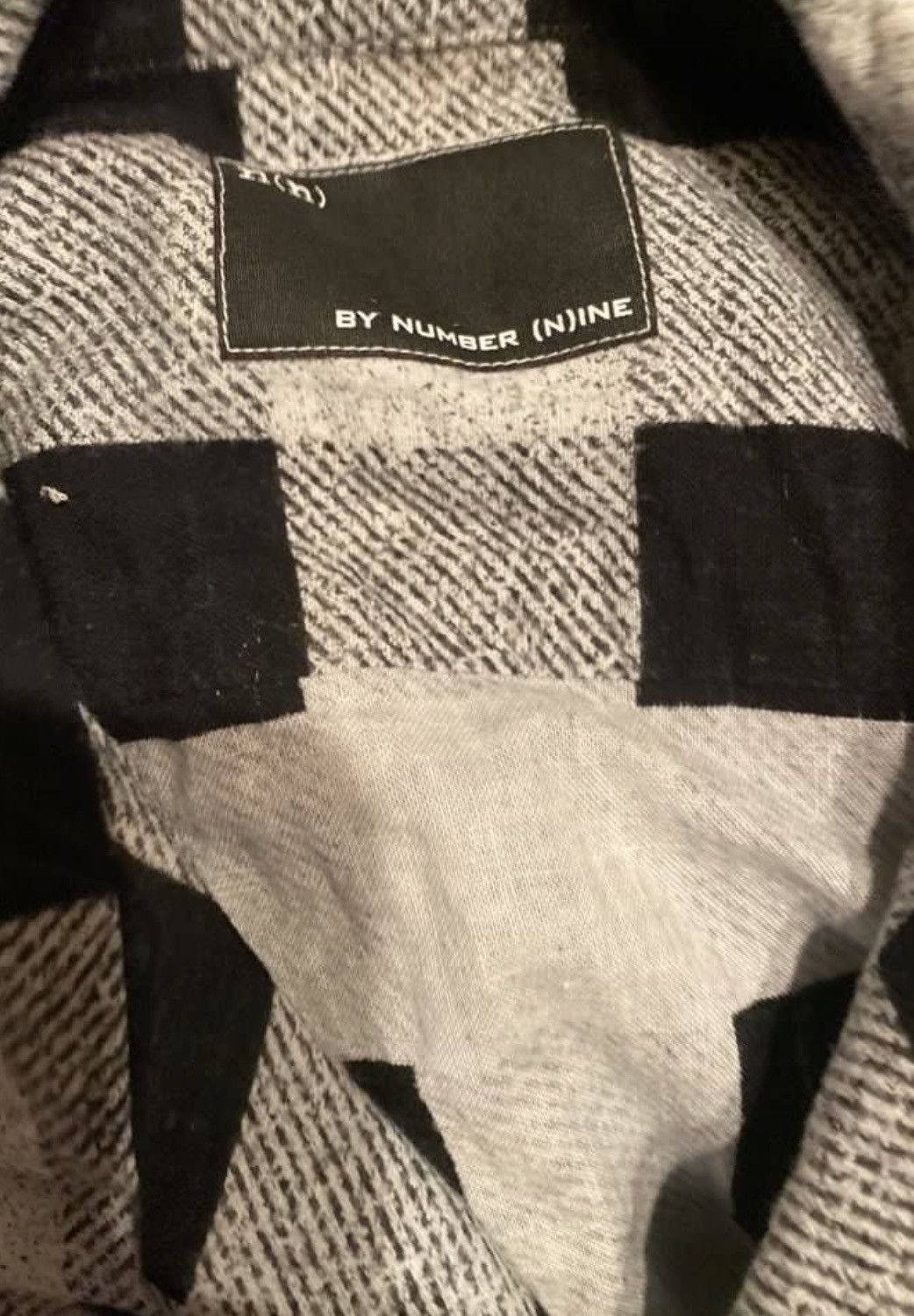 Number (N)ine Number (N) Ine Checkered Shirt Size US M / EU 48-50 / 2 - 2 Thumbnail