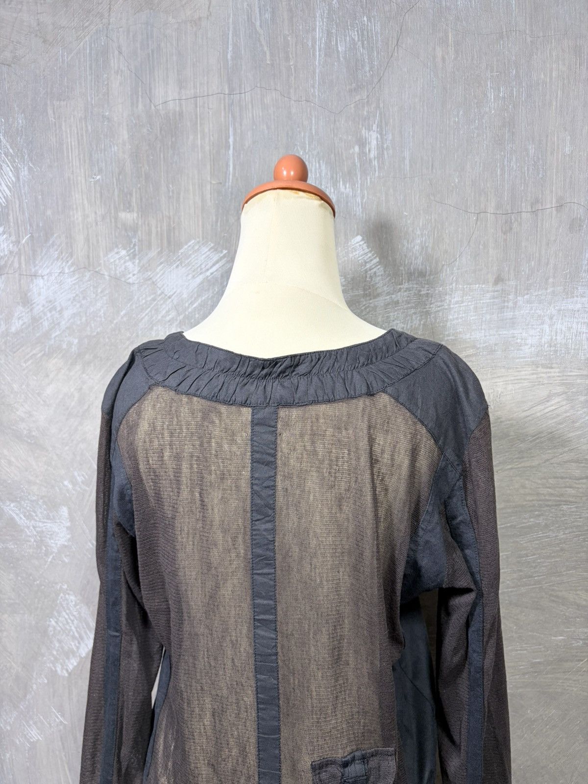 Le Grande Bleu (L.G.B.) Y2K Japanese Women Mesh Outer Tops Size M / US 6-8 / IT 42-44 - 7 Thumbnail
