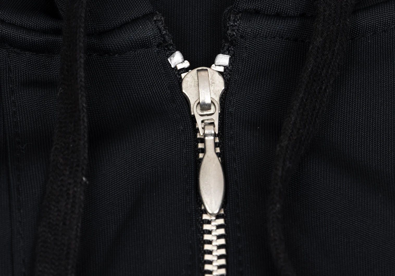 Jean Paul Gaultier Junior Poly Zip Hoodie in Black Size 48 Size US M / EU 48-50 / 2 - 3 Thumbnail