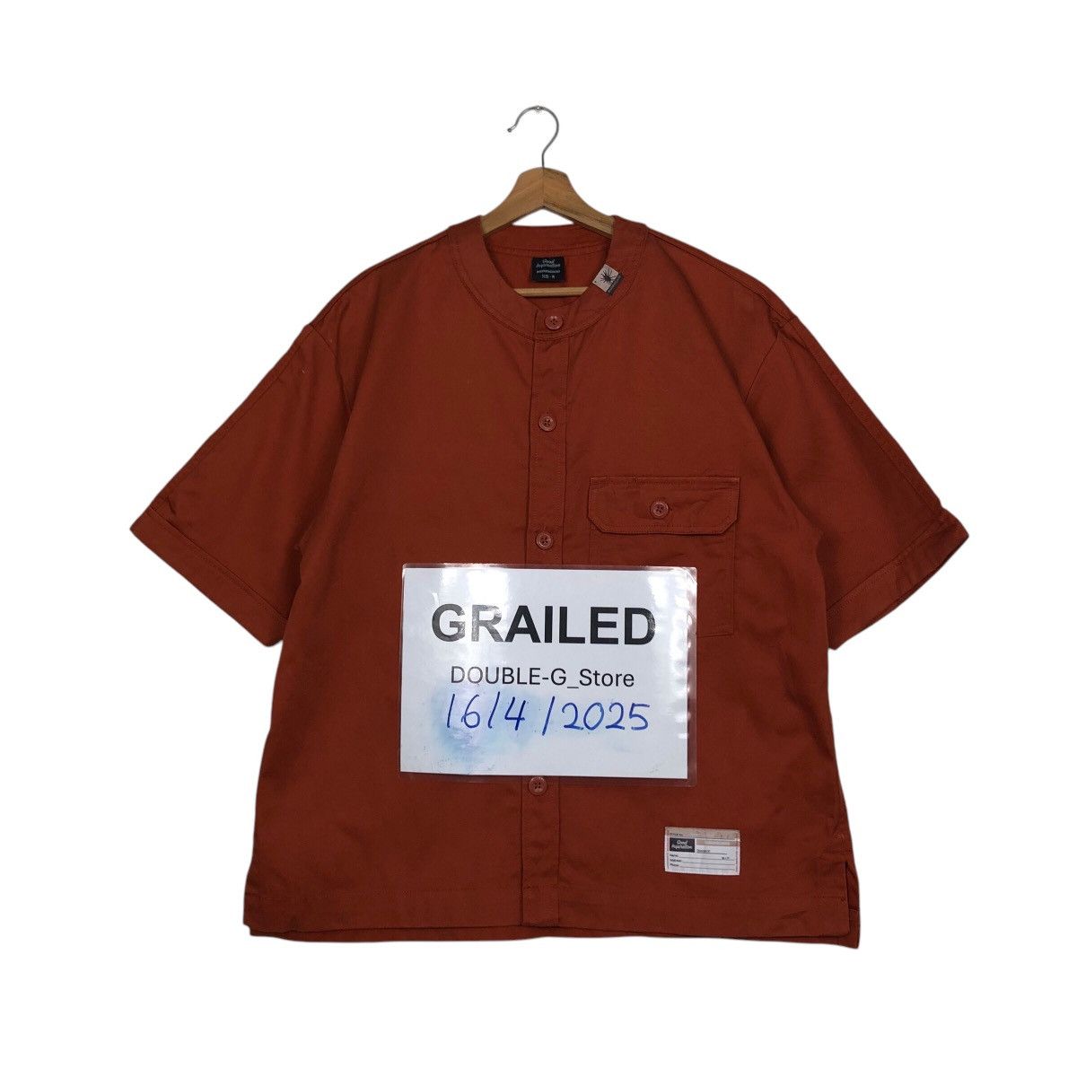 Japanese Brand 📌Short Sleeve Button Work Shirt Jacket Miharayasuhiro Japan Size US M / EU 48-50 / 2 - 1 Thumbnail