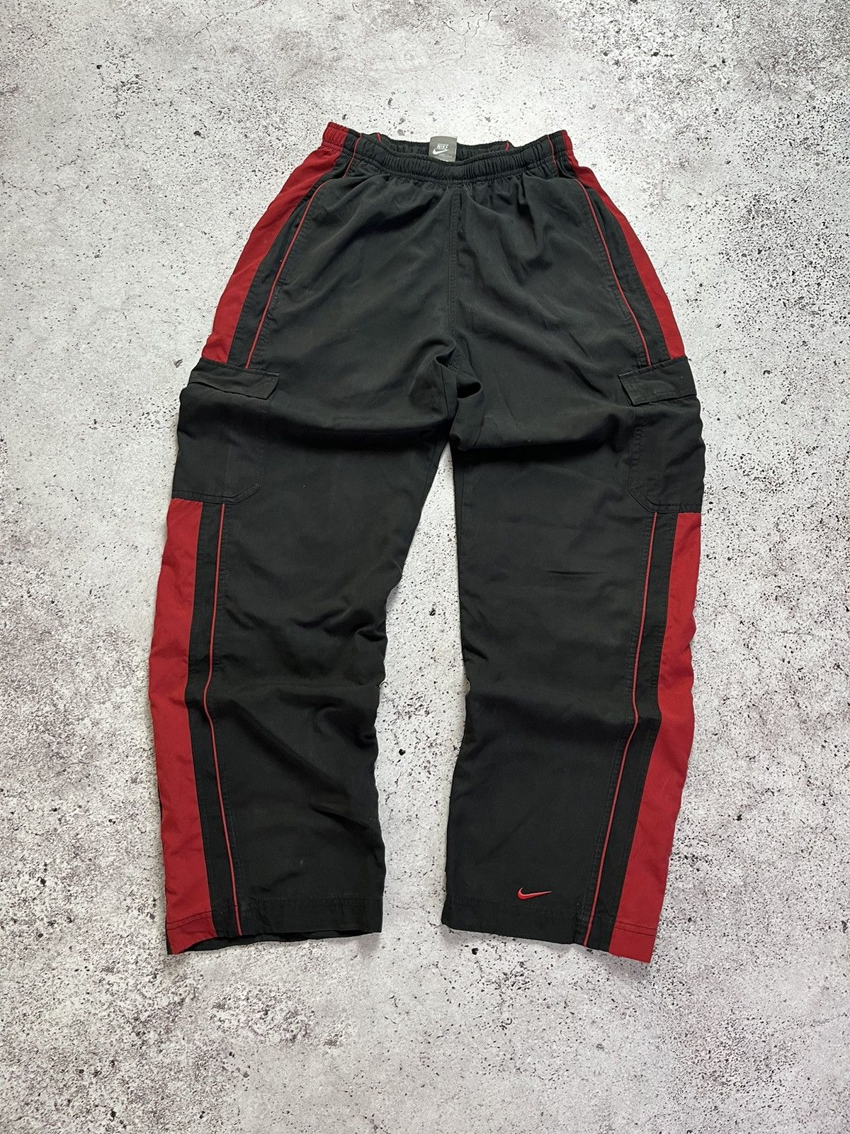 Nike × Vintage 🌽Vintage Nike Trackpants Nylon Y2K Style Drill Size US 32 / EU 48 - 8 Thumbnail