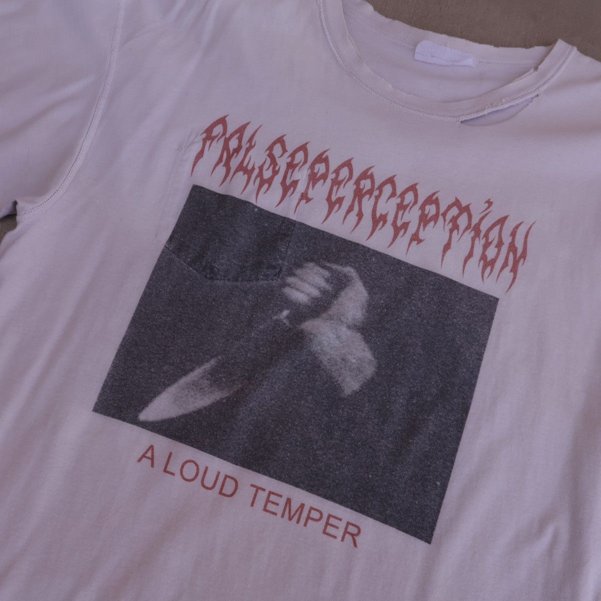 Vintage False Perception- A Loud Temper t shirt Size US XL / EU 56 / 4 - 2 Thumbnail