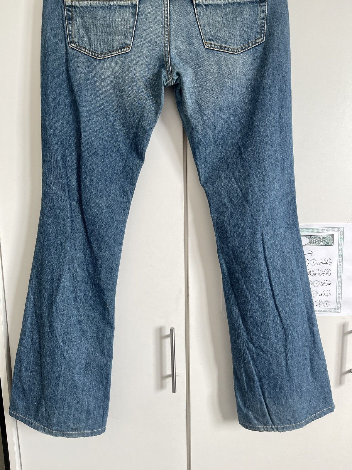Diesel VINTAGE FLARED DIESEL MADE IN ITALY SIZE 28X31 Size 28" / US 6 / IT 42 - 11 Thumbnail