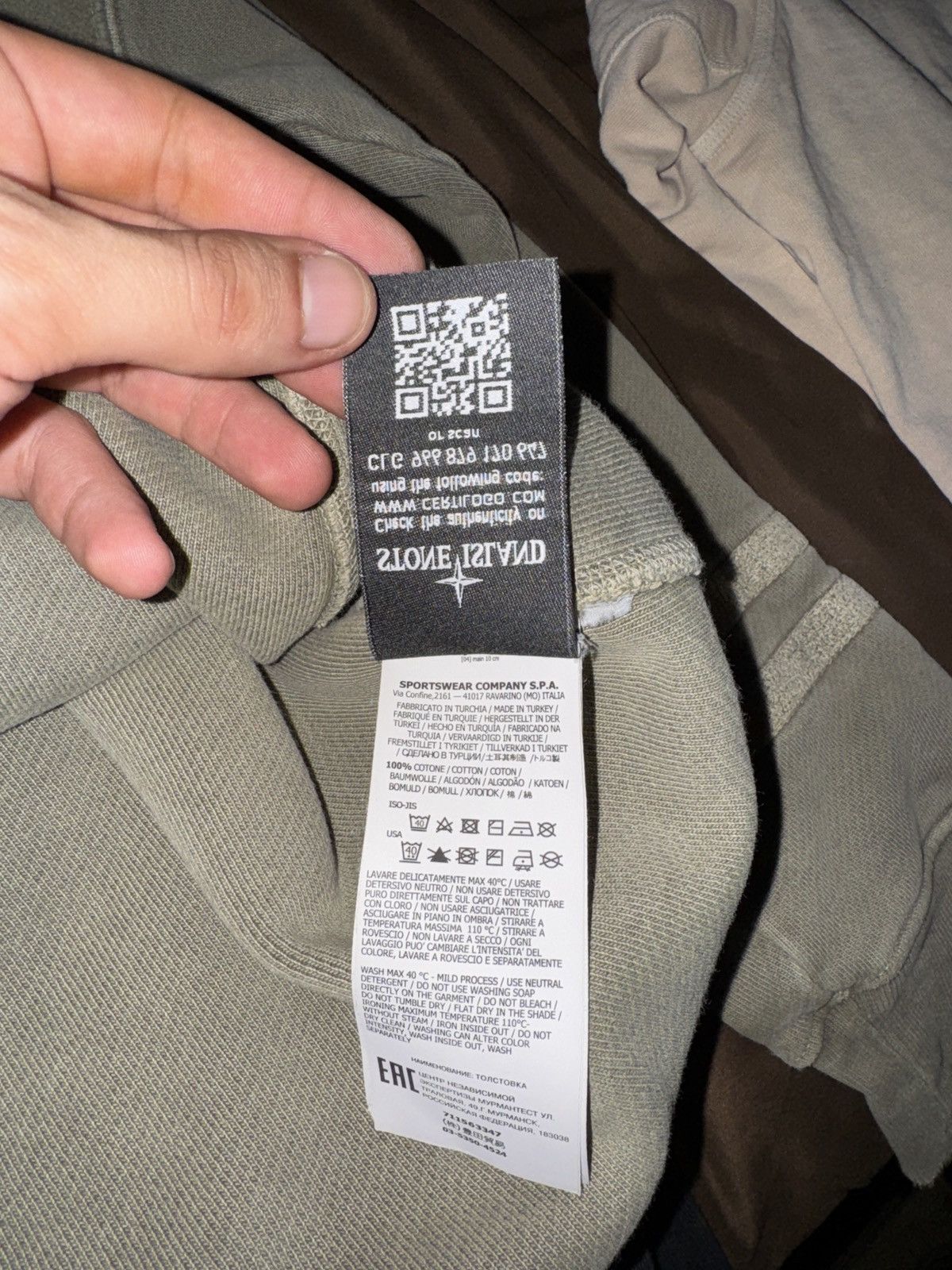 Stone Island STONE ISLAND PULL OVER COMPASS LOGO Size US M / EU 48-50 / 2 - 13 Thumbnail
