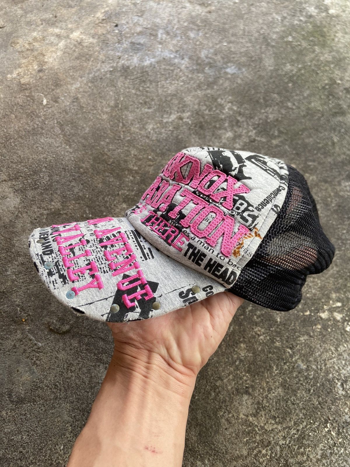 Japanese Brand HARDKNOX GENERATION BEAT IS THERE PUNK CAP JAPANESE BRAND Size ONE SIZE - 6 Thumbnail