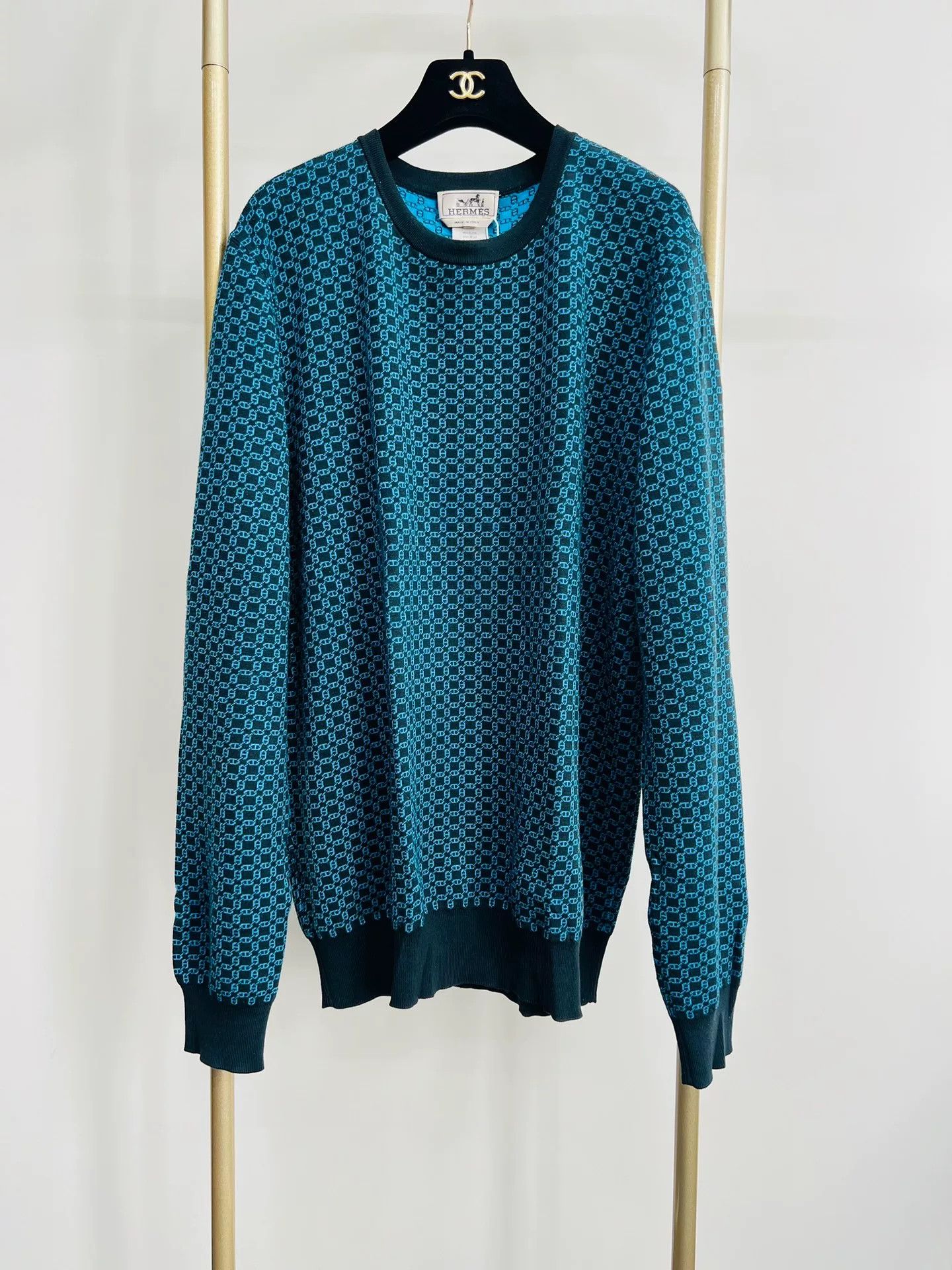 Hermes Hermes Wool Knit Sweater XXL Size US XXL / EU 58 / 5 - 1 Thumbnail