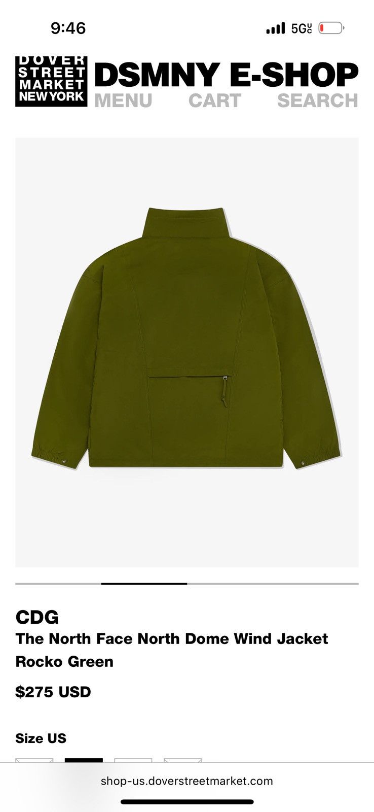 Comme des Garcons × The North Face CDG x TNF Dome Wind Jacket Size US M / EU 48-50 / 2 - 7 Thumbnail