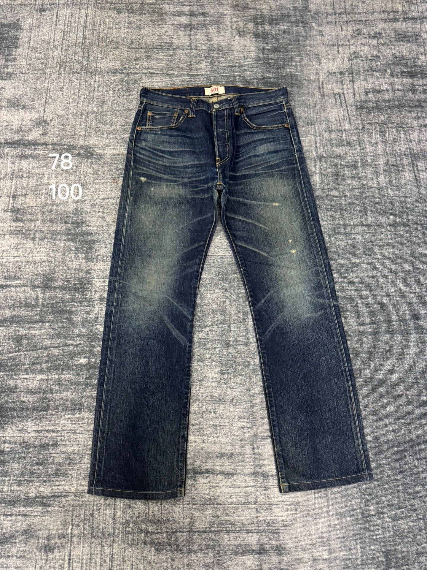 Levi's Vintage Levis 08501 Washed Jeans Size US 31 - 1 Thumbnail