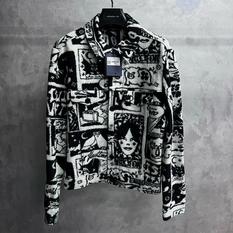 Louis Vuitton Louis Vuitton Black and white full cartoon jacket Size US L / EU 52-54 / 3 - 1 Thumbnail