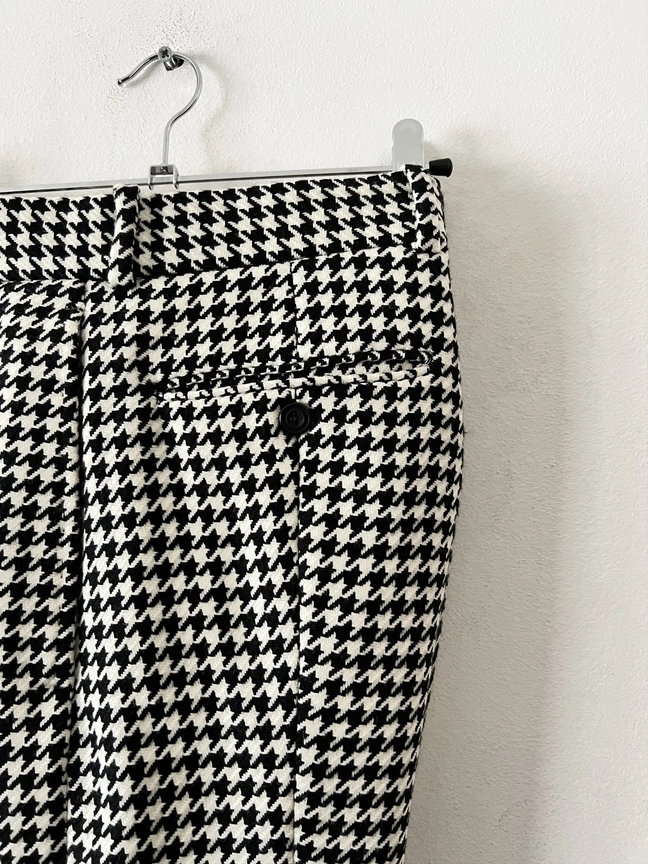 Alexander McQueen BNWT Beautiful Pied De Poule Trousers Size US 32 / EU 48 - 8 Thumbnail