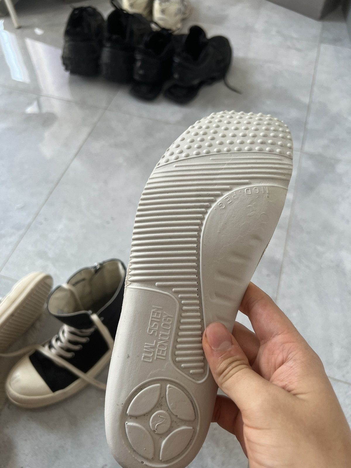 Rick Owens × Rick Owens Drkshdw Rick Owens Nylon Ramones Size US 9 / EU 42 - 13 Thumbnail