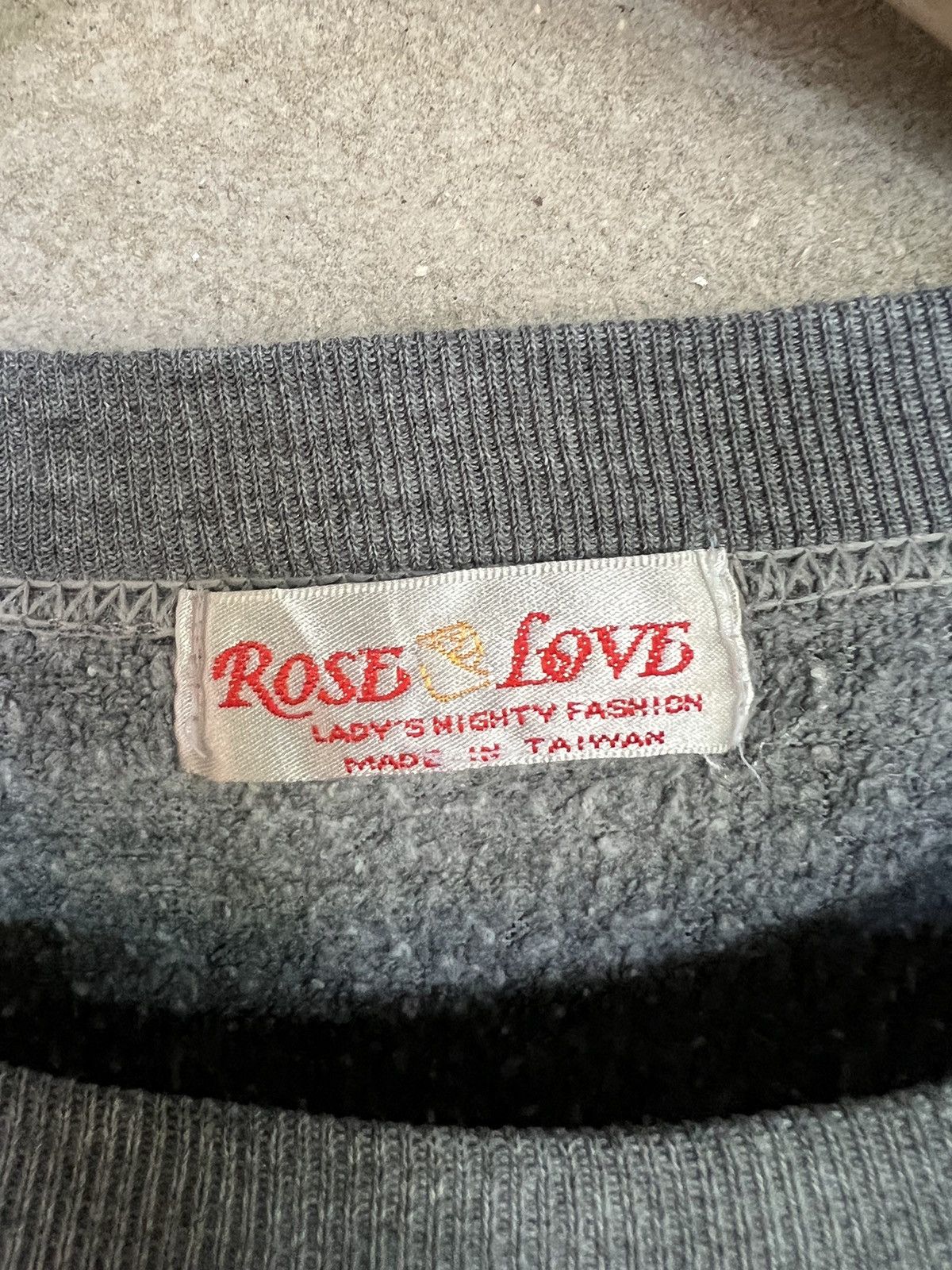 Vintage Vintage Smiling Face Overprint Sweatshirt Size M / US 6-8 / IT 42-44 - 4 Thumbnail