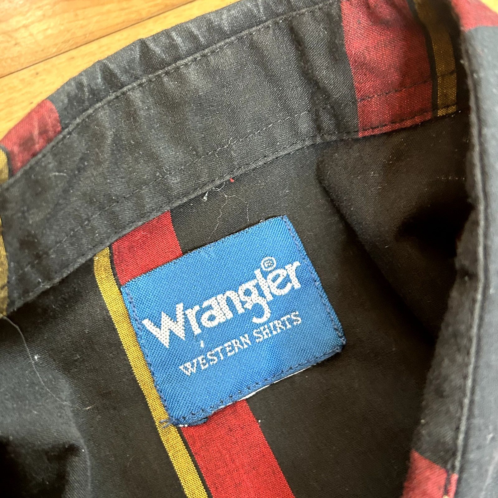 Wrangler 90s Wrangler Pearl Snap Flannel Size US L / EU 52-54 / 3 - 2 Thumbnail