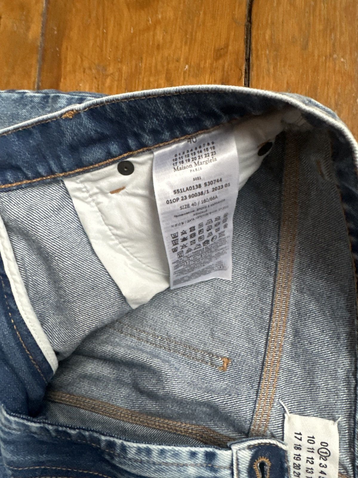 Maison Margiela Maison Margiela patch inset jeans size IT40 Size 27" / US 4 / IT 40 - 3 Thumbnail