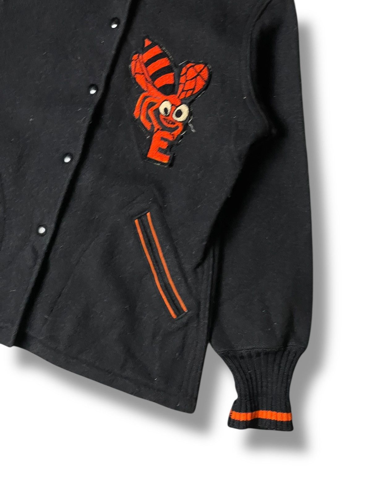Japanese Brand × Seditionaries × Vintage Vintage Lasley Knitting Co. Seattle Varsity Jacket (133) Size US XXS / EU 40 - 3 Thumbnail