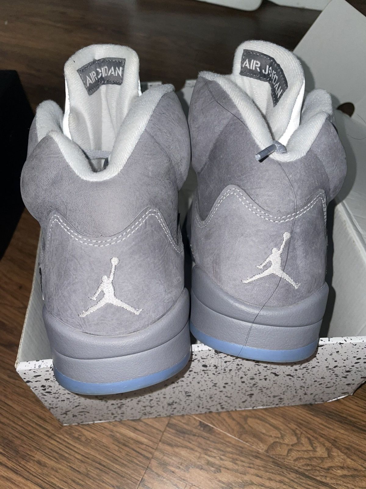 Jordan Brand Jordan 5 wolf grey size 10 Size US 10 / EU 43 - 4 Thumbnail