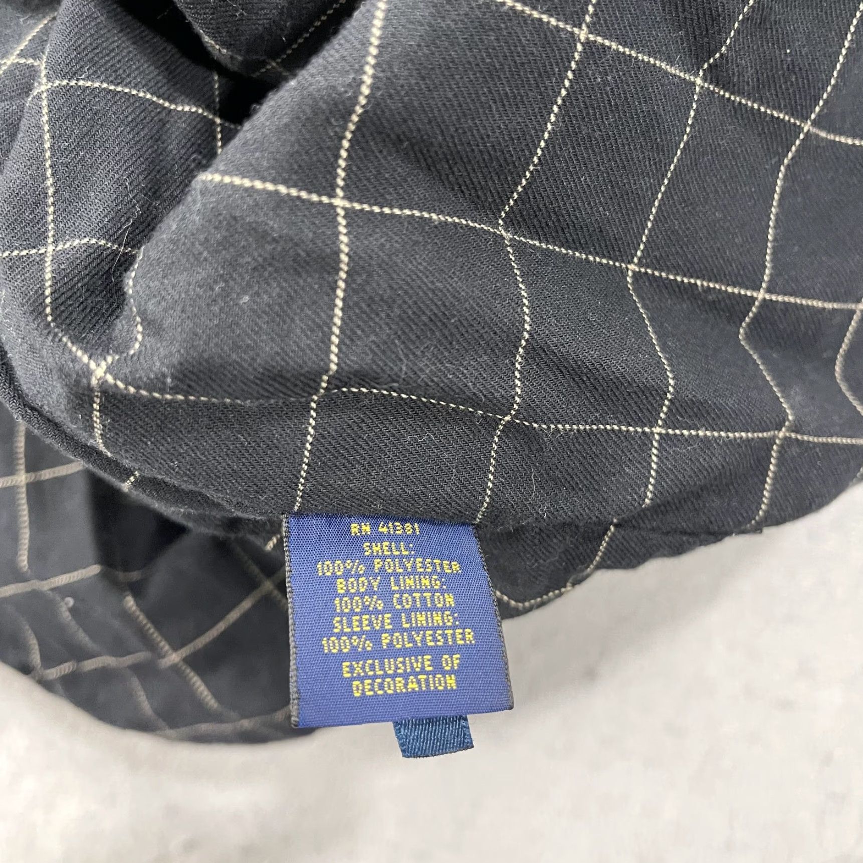 Polo Ralph Lauren Polo Ralph Lauren Jacket Mens 3XLT Tall Black Lined Bomber Full Zip Classic Size US XXL / EU 58 / 5 - 6 Thumbnail
