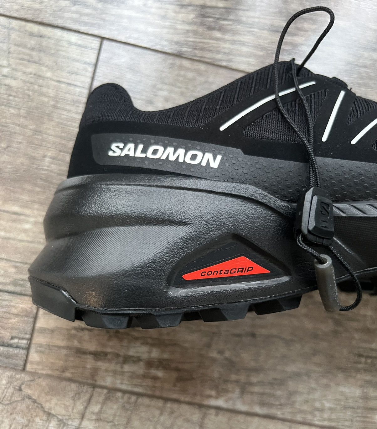 Salomon Salomon black trail running shoes Size US 8.5 / EU 41-42 - 3 Thumbnail