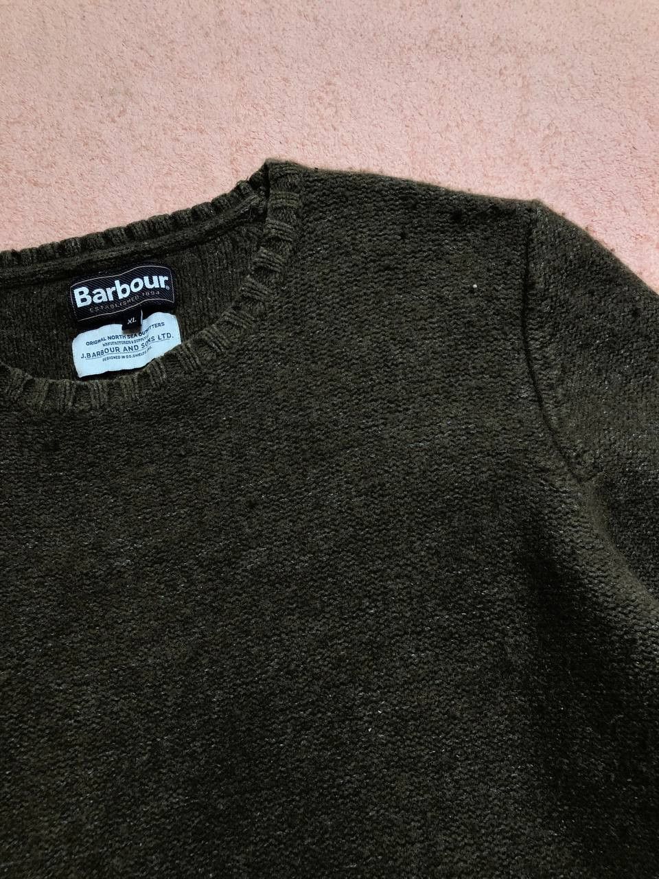 Barbour Vintage Barbour Knit Sweater 90s Size US XL / EU 56 / 4 - 6 Thumbnail