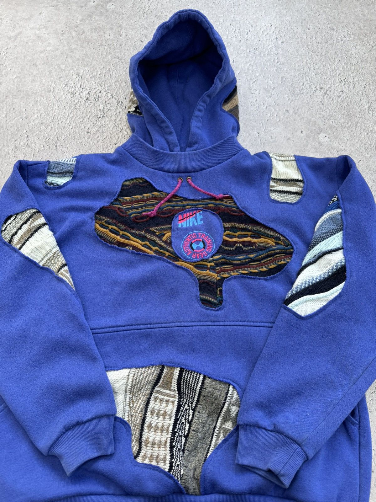 Nike × Vintage VINTAGE Reworked Nike skeleton hoodie y2k BY Size US M / EU 48-50 / 2 - 6 Thumbnail