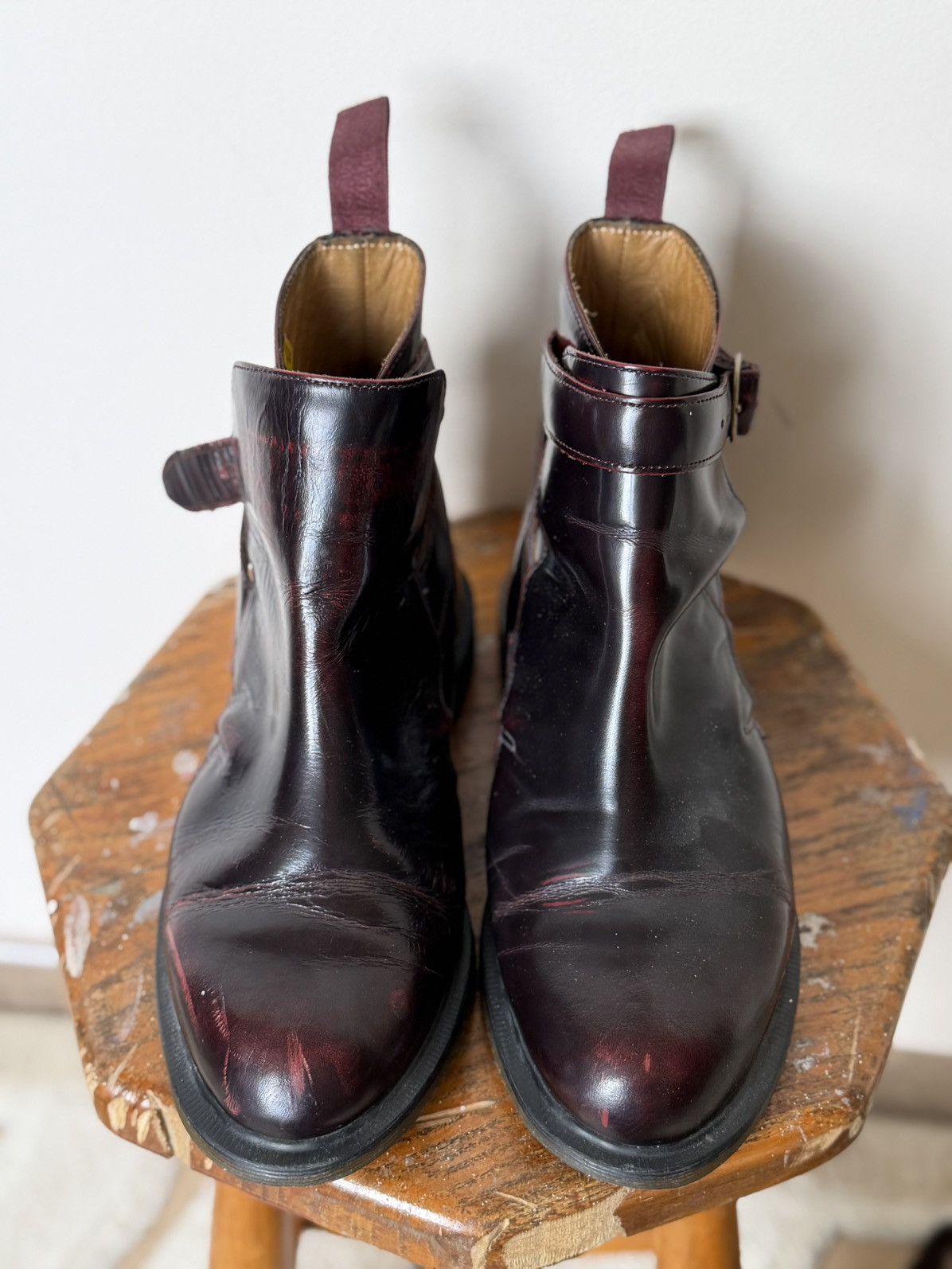 Dr. Martens Vintage D.r Martens Leather Brown Belted Classic Shoes Size US 7 / IT 37 - 5 Thumbnail
