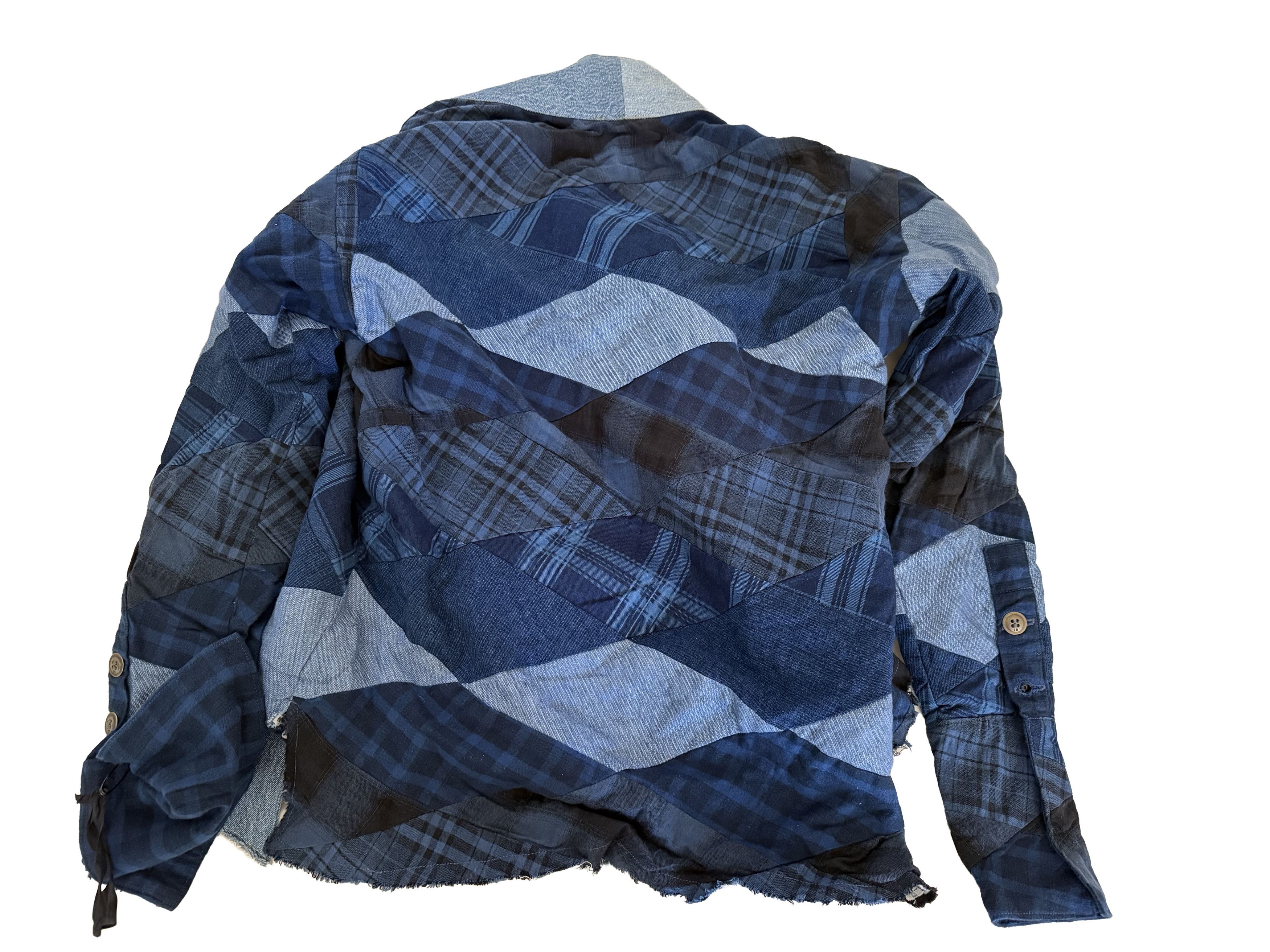 Greg Lauren Patchwork upcycled denim jacket Overshirt Distressed size 1 Size US S / EU 44-46 / 1 - 3 Thumbnail
