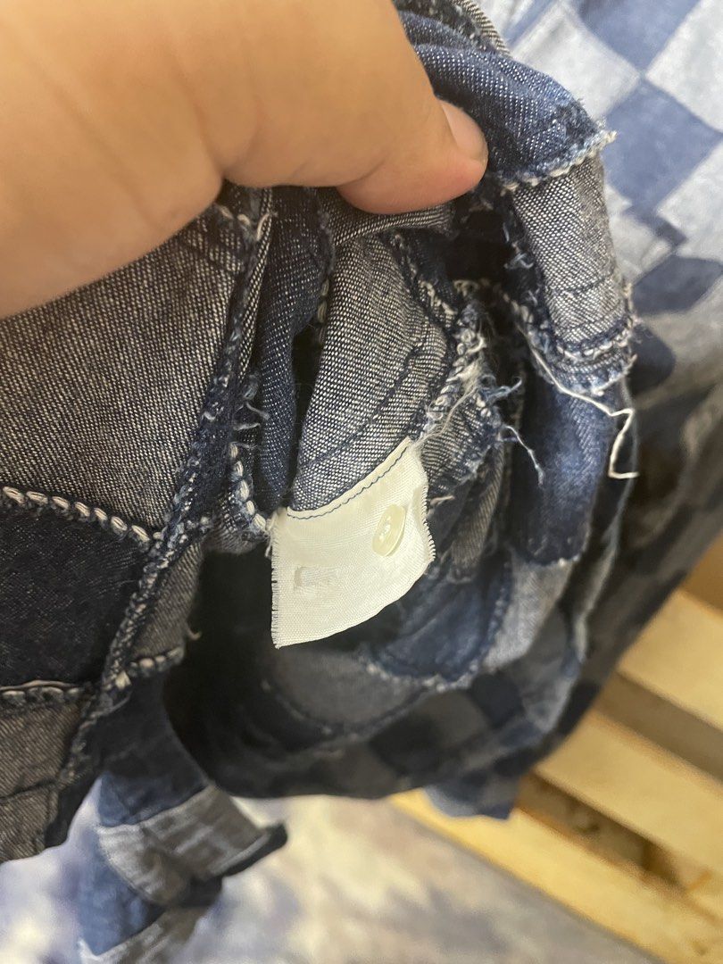 If Six Was Nine Not If Six Was Nine / kapital Global Work patches denim Size US L / EU 52-54 / 3 - 5 Thumbnail