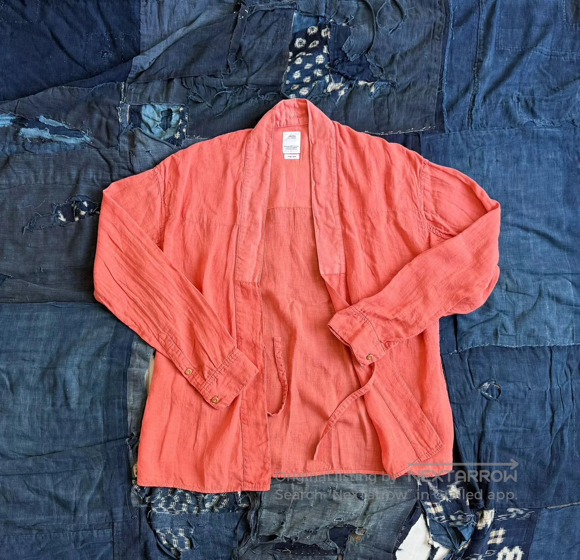 Visvim VISVIM LHAMO KIMONO SHIRT 18SS. Size US L / EU 52-54 / 3 - 2 Thumbnail