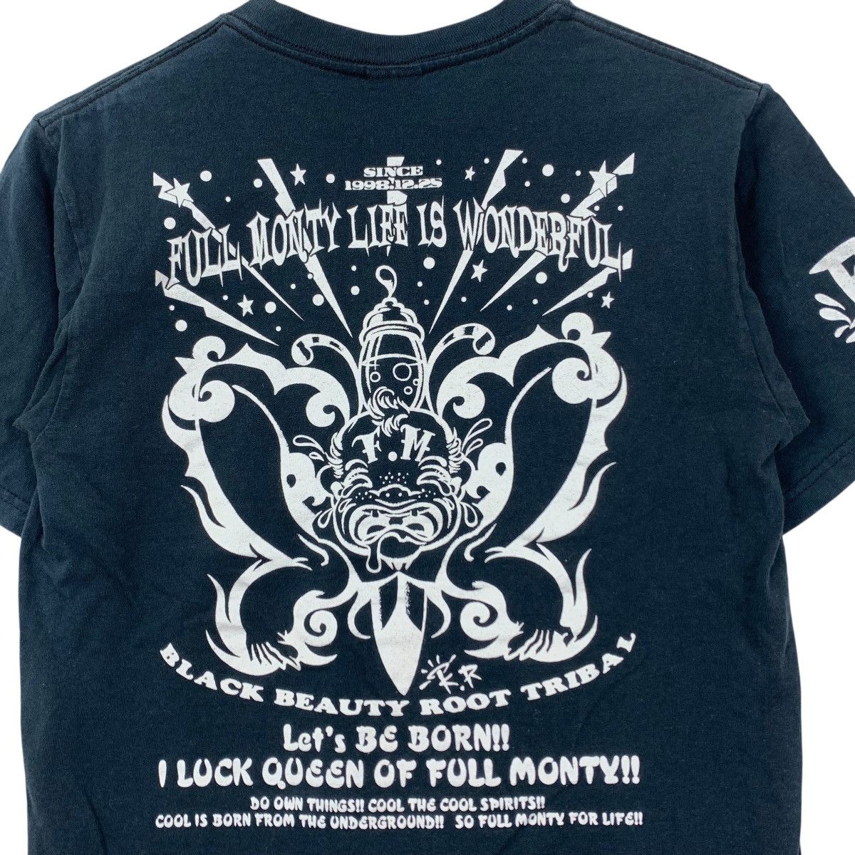 Japanese Brand FULL MONTY Life Is Wonderful Punk Brass Japanese Band Shirt Size US S / EU 44-46 / 1 - 2 Thumbnail