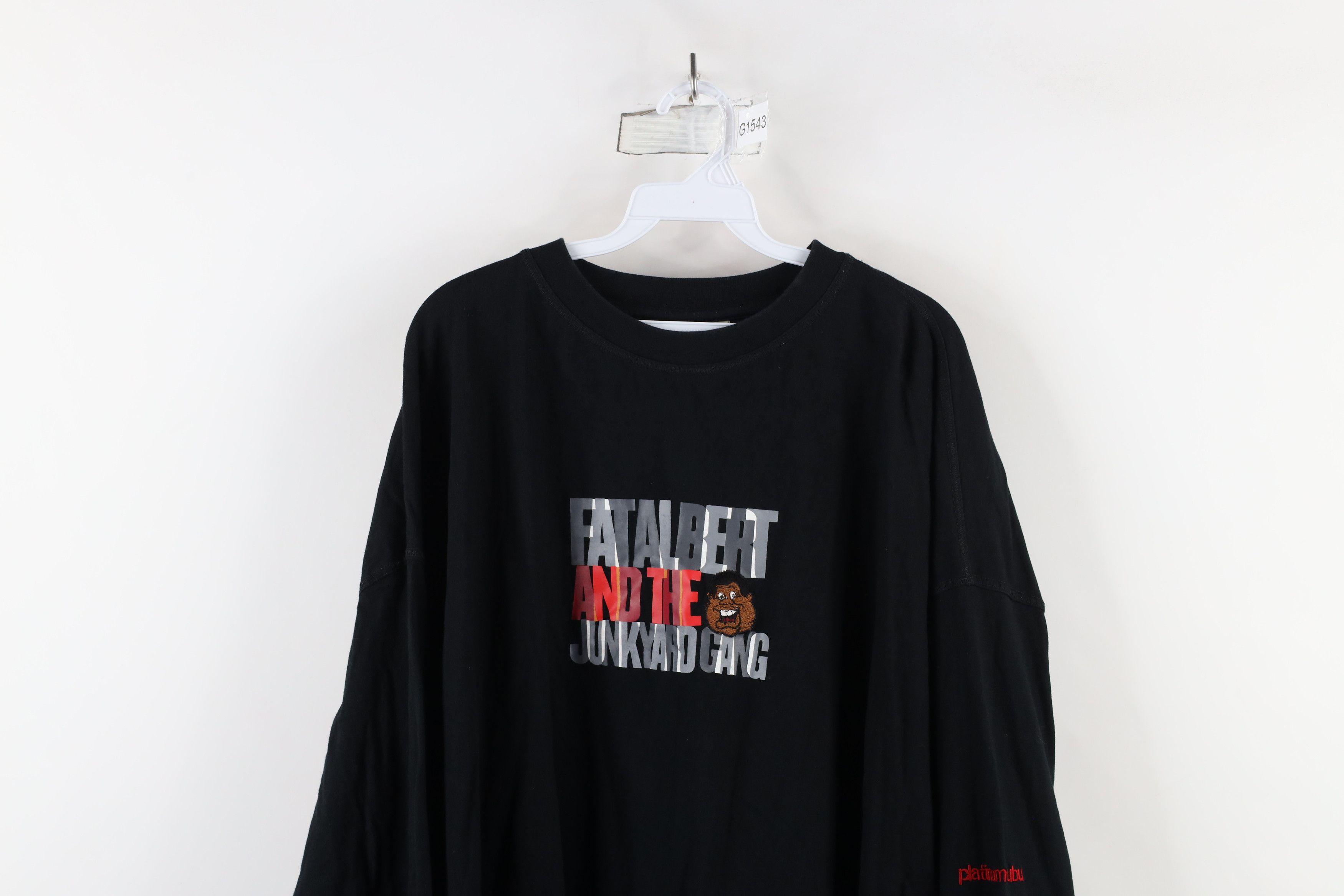 Fubu × Vintage Vtg 90s Y2K Fubu and the Junkyard Gang Long Sleeve T-Shirt Size US XXL / EU 58 / 5 - 2 Thumbnail