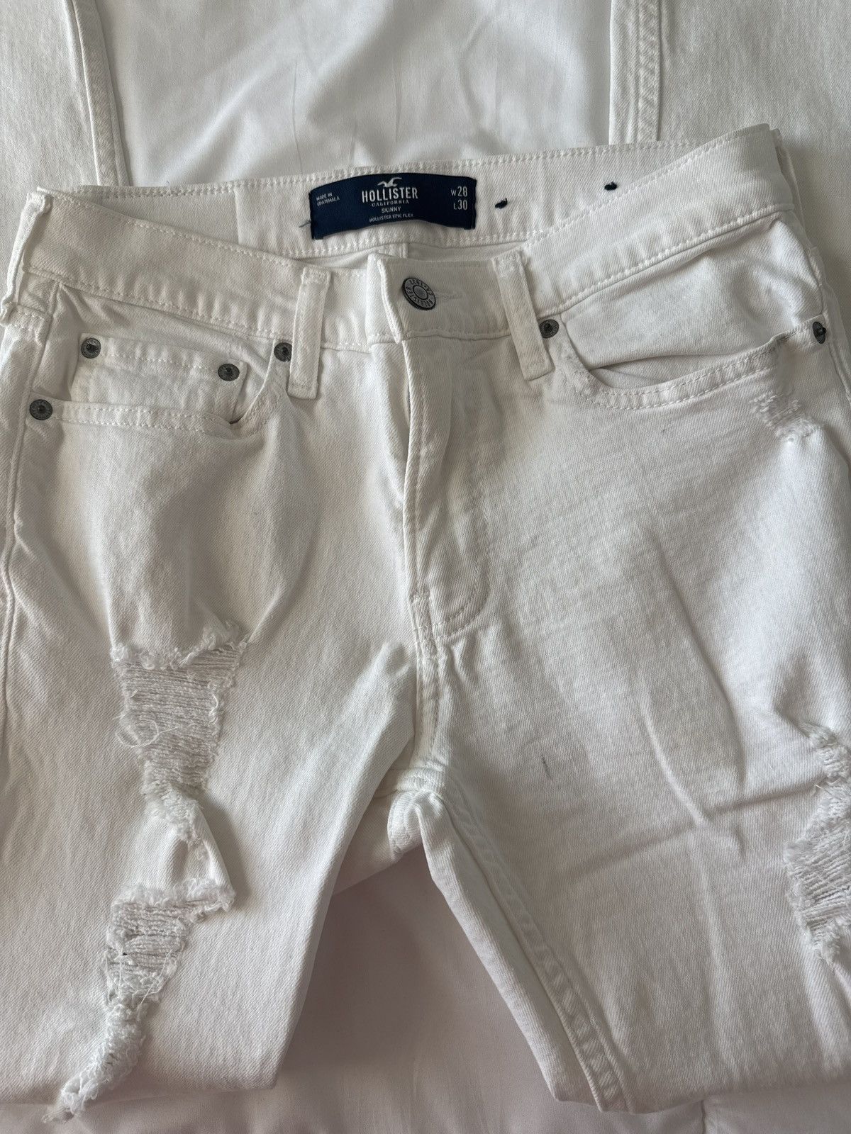 Hollister Hollister Ripped Skinny Jeans Size US 28 / EU 44 - 4 Thumbnail