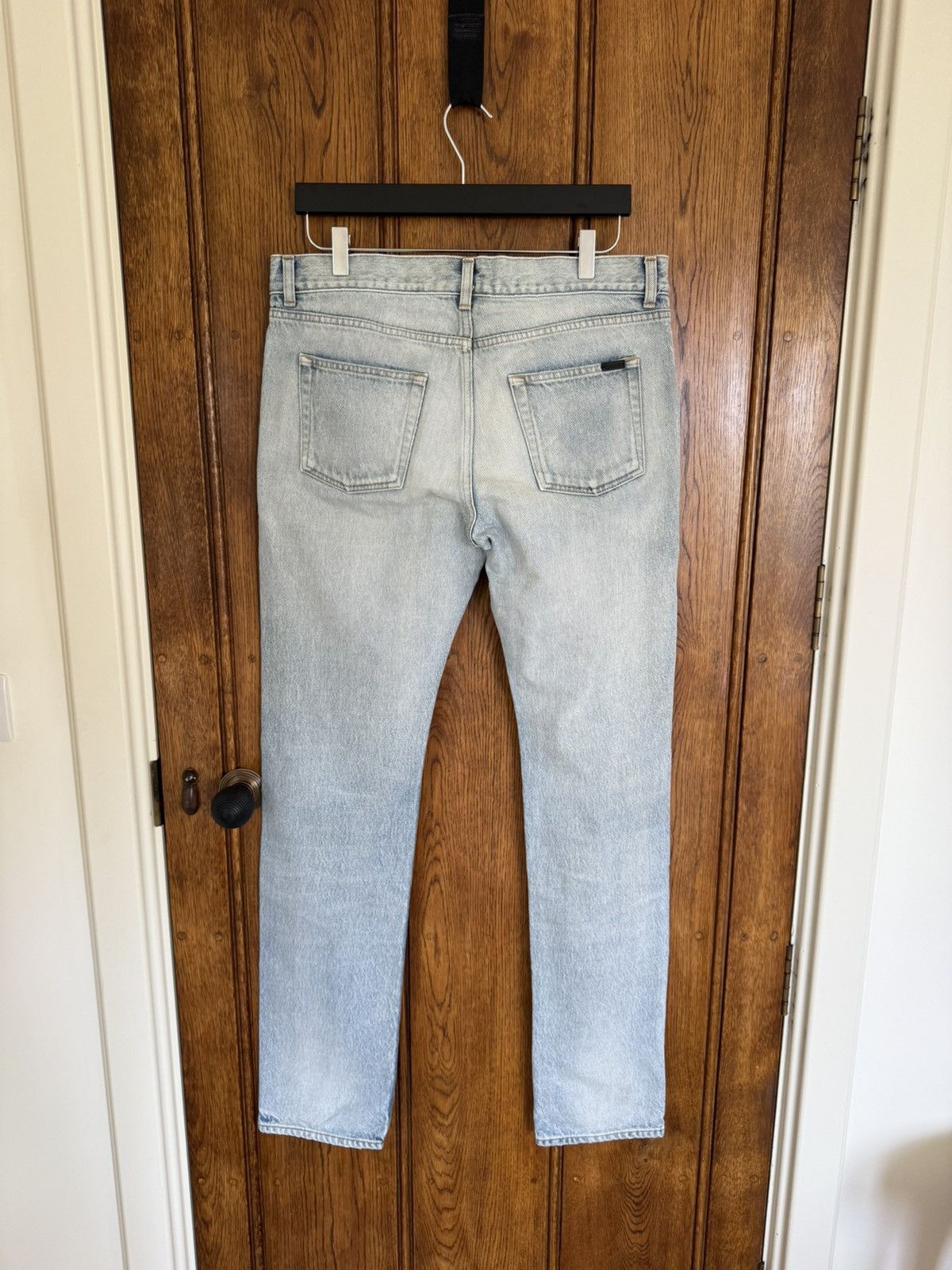 Saint Laurent Paris SS23 Saint Laurent distressed slim jeans Santa Monica 31 Size US 31 - 21 Thumbnail