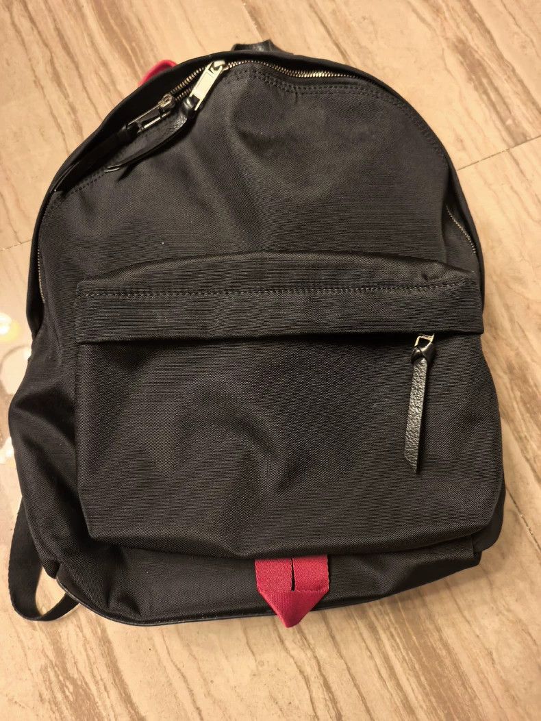 Givenchy Givenchy Cow leather nylon backpack, classic black with co Size ONE SIZE - 1 Thumbnail