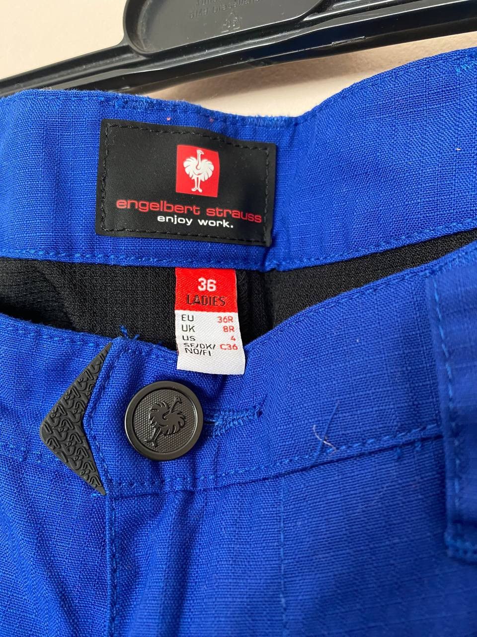 Stewart & Strauss 💙Vintage Workwear Engelbert Strauss Blue Pants Size US 32 / EU 48 - 2 Thumbnail