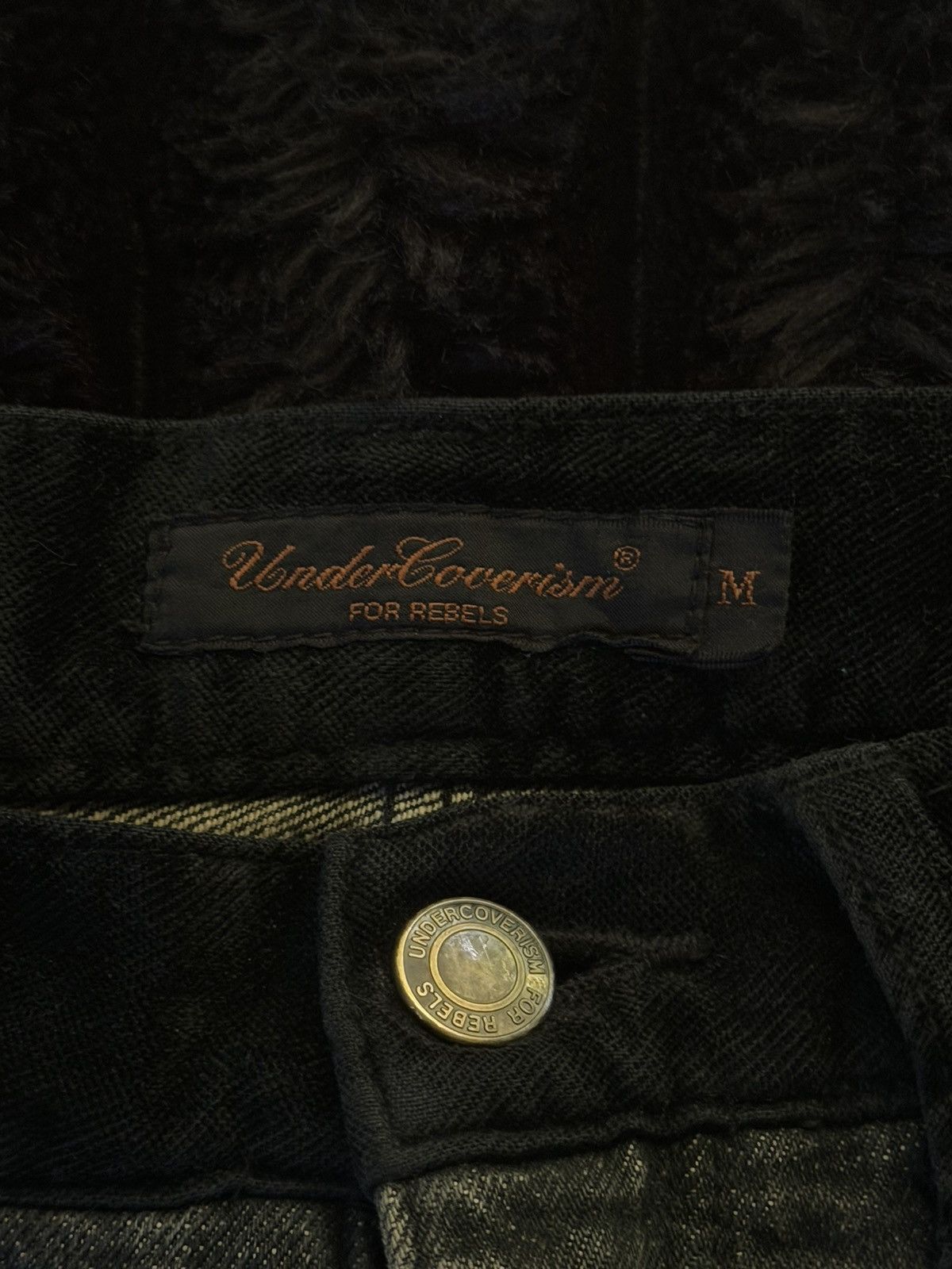 Undercover Undercover witches cell 02aw crash denim Size US 30 / EU 46 - 3 Thumbnail