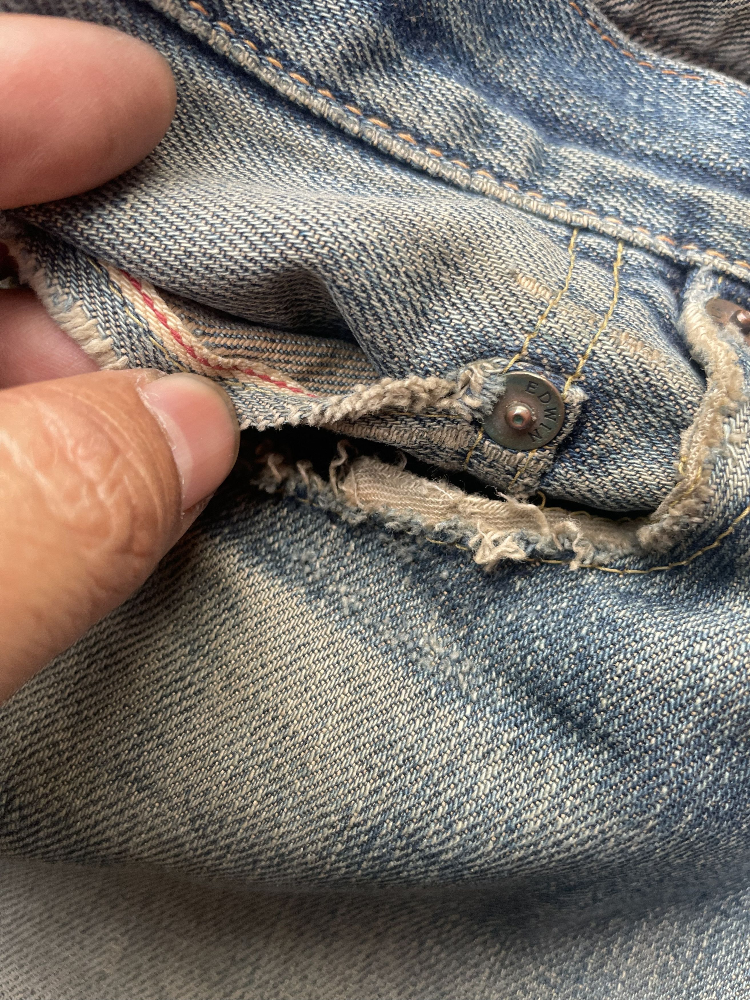 Edwin Vintage Edwin 505 XX Selvedge Denim Size US 33 - 9 Thumbnail