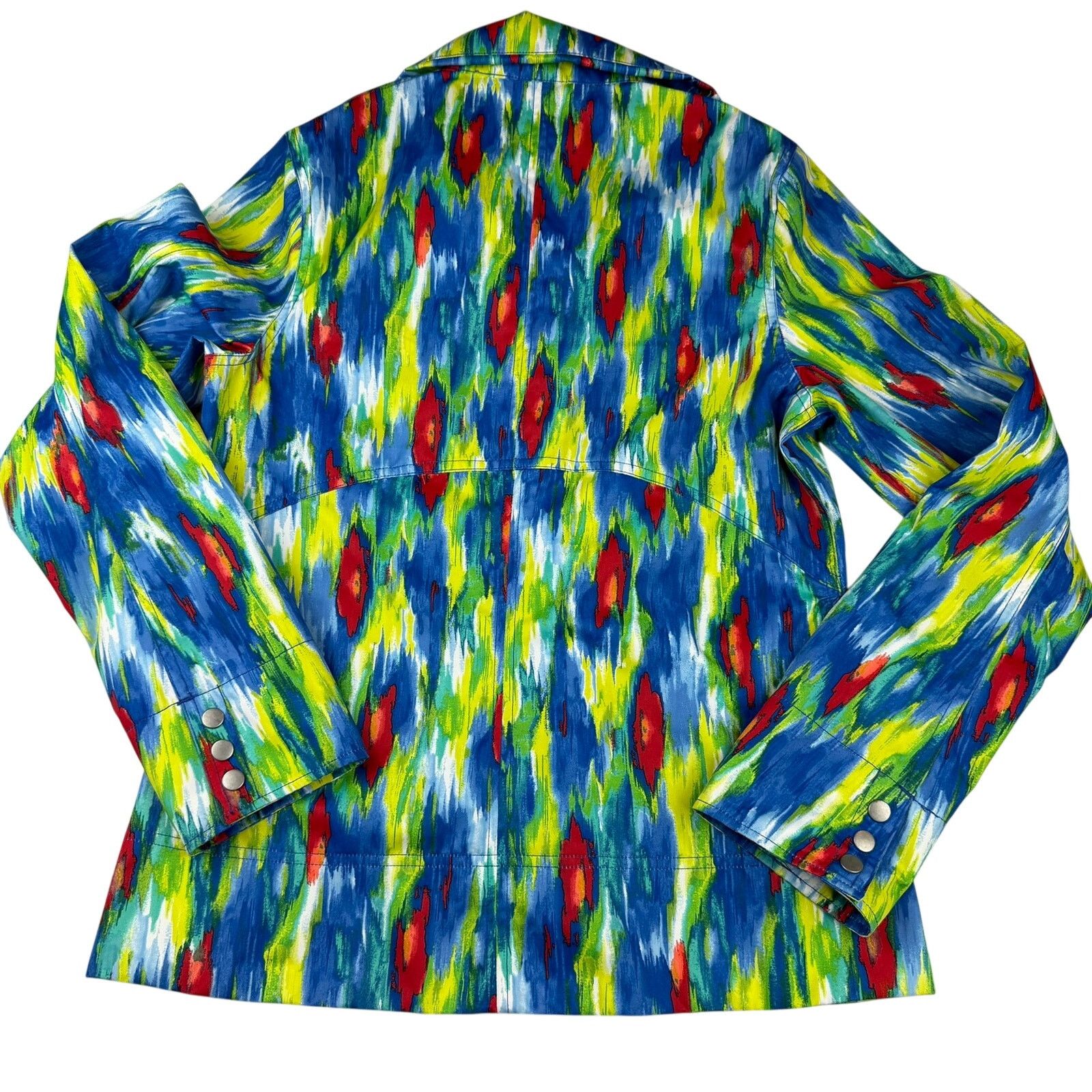 Obermeyer Obermeyer Ikat Print Zip Jacket Size Small Size S / US 4 / IT 40 - 2 Thumbnail