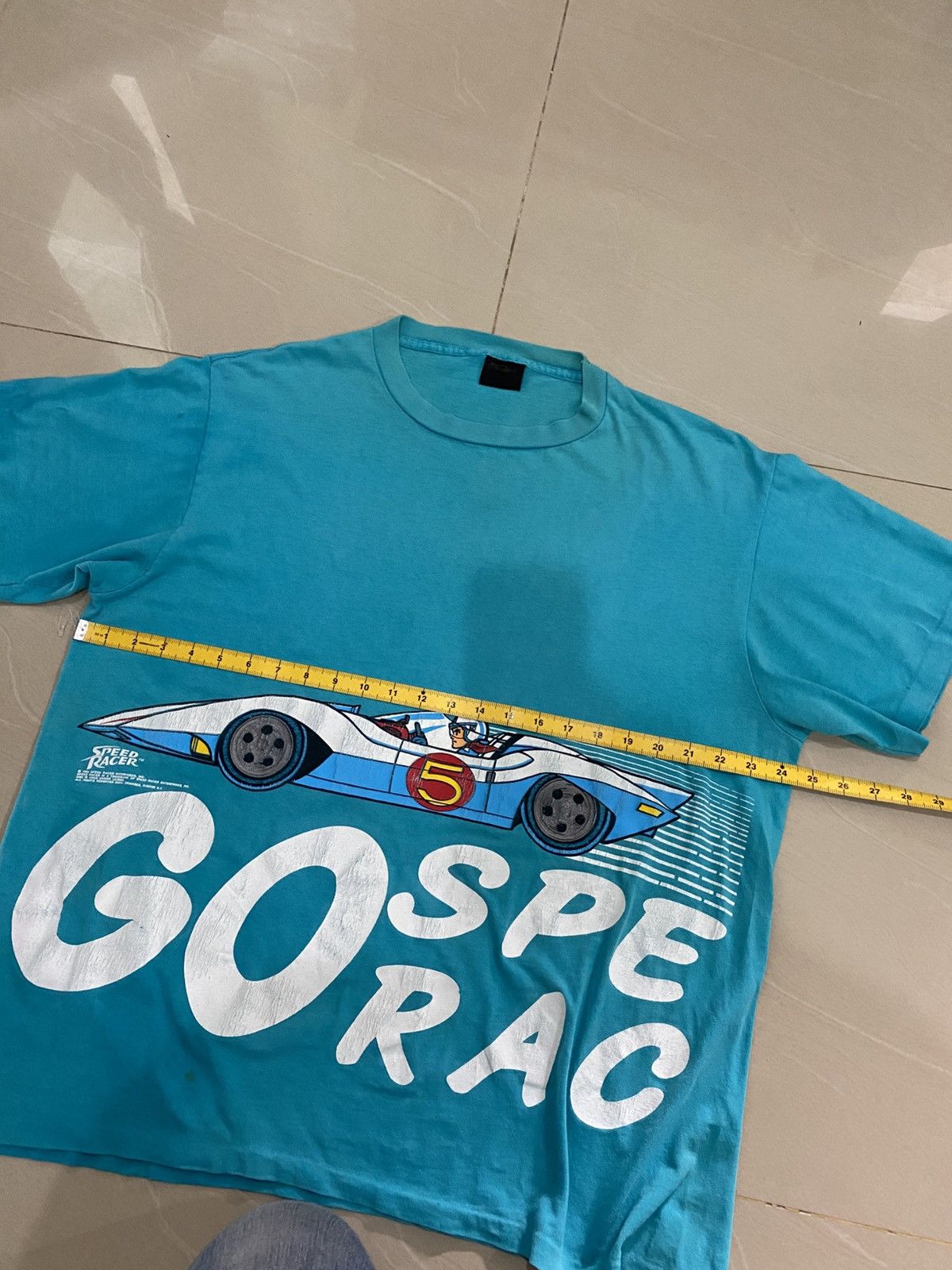Vintage Rare Speed Racer 1992 Singlestitch Changes Tshirt Size US XL / EU 56 / 4 - 4 Thumbnail