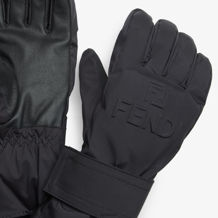 Fendi o1s1wg111125 Size:OS/ Ski Gloves in Black Size ONE SIZE - 1 Preview