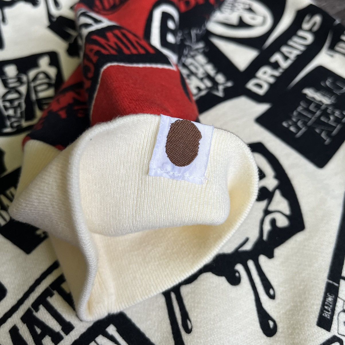 Bape Rare OG A Bathing Ape Bape Dr Zaius All Over Print Crewneck Size US XL / EU 56 / 4 - 6 Thumbnail