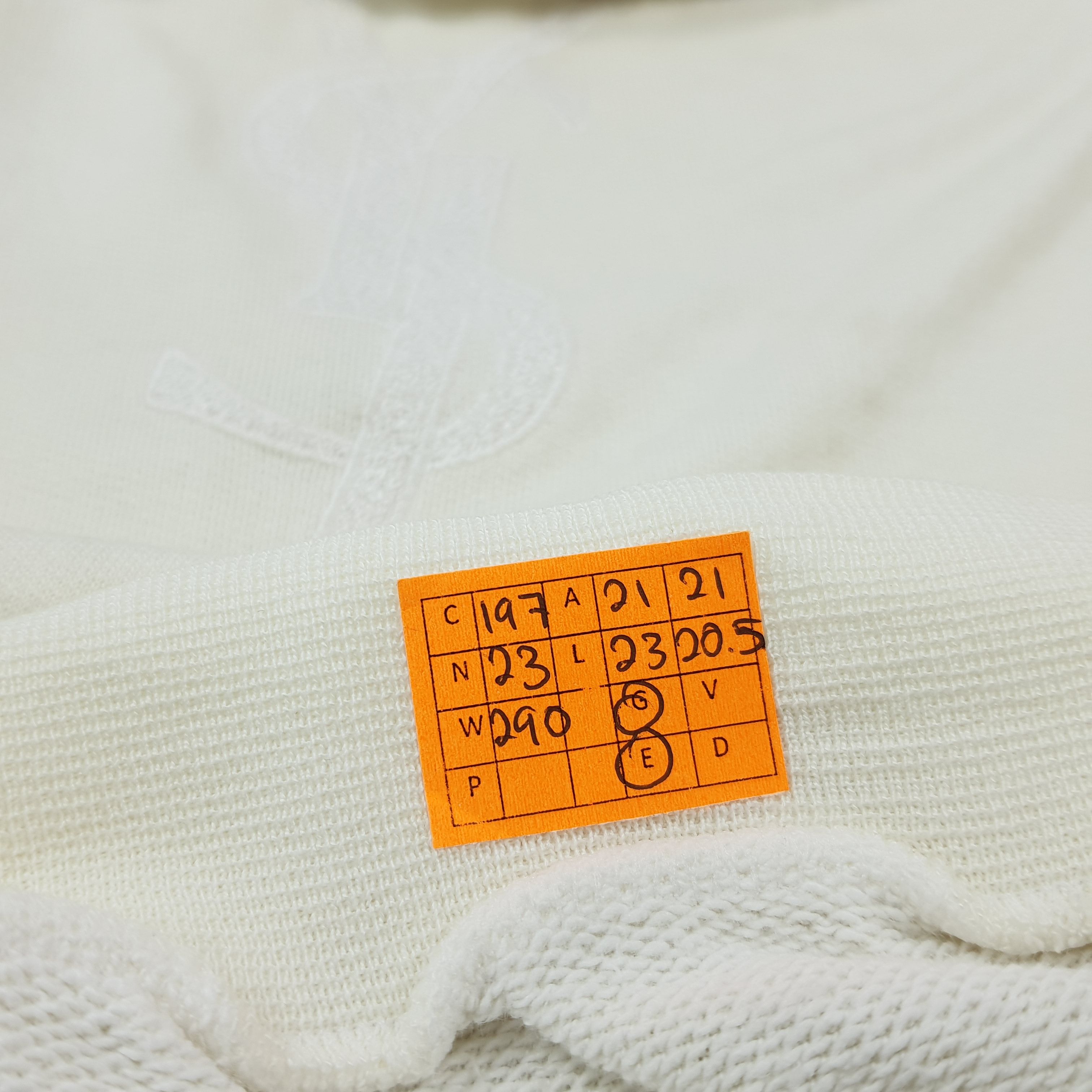 Vintage × Yves Saint Laurent Vintage Yves Saint Laurent On White Embroidery Sweatshirt Size US XS / EU 42 / 0 - 8 Thumbnail