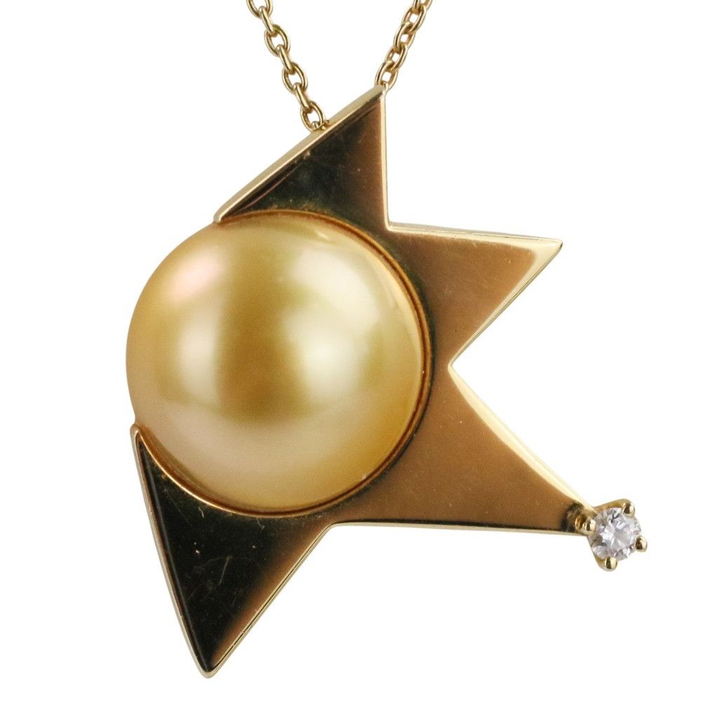 Other Tasaki Tasaki Comet Plus Au750 Necklace Metal Necklace DUTY FREE for USA Size ONE SIZE - 1 Thumbnail